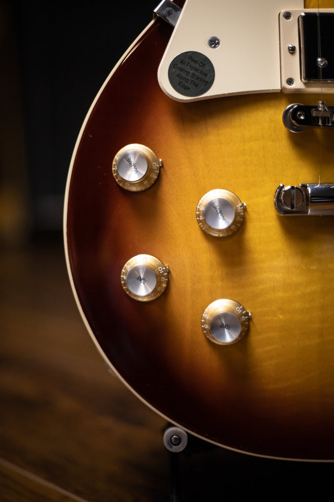 Gibson Les Paul Standard ‘60s Figured Top Left-Handed Electric Guitar - Bourbon Burst