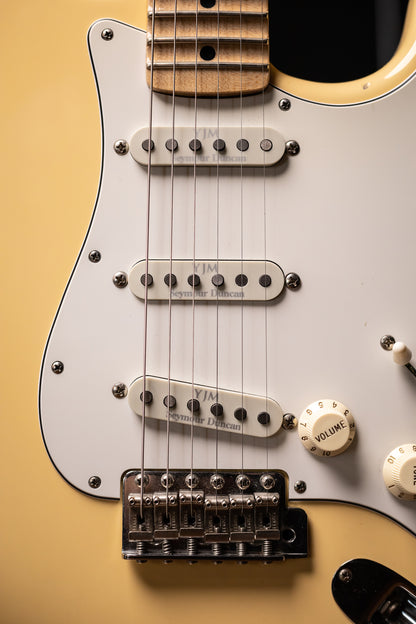 2016 Fender Custom Yngwie Malmsteen '68 Maple Cap Stratocaster, Masterbuilt by John Cruz - Vintage White