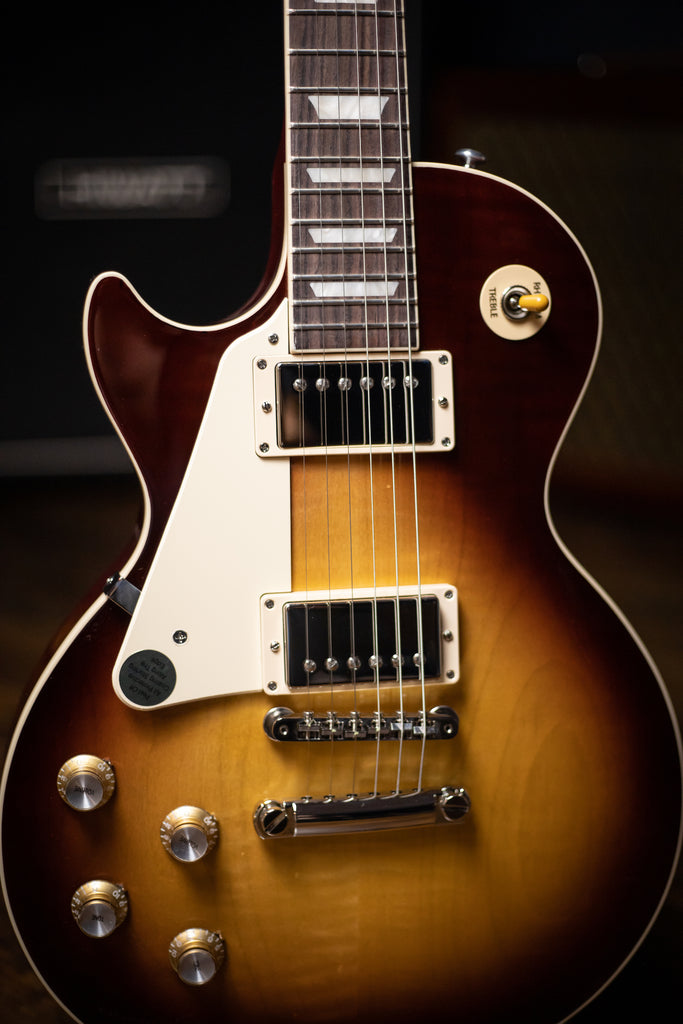 Gibson Les Paul Standard ‘60s Figured Top Left-Handed Electric Guitar - Bourbon Burst