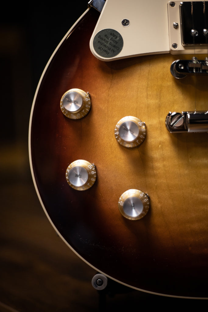 Gibson Les Paul Standard ‘60s Figured Top Left-Handed Electric Guitar - Bourbon Burst