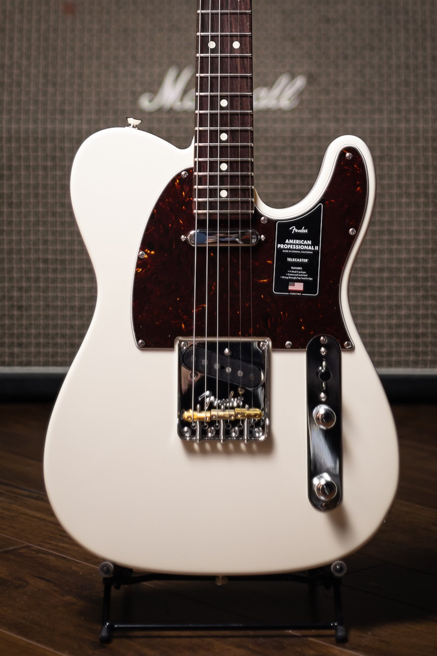 Fender American Professional II Telecaster Electric Guitar - Olympic White