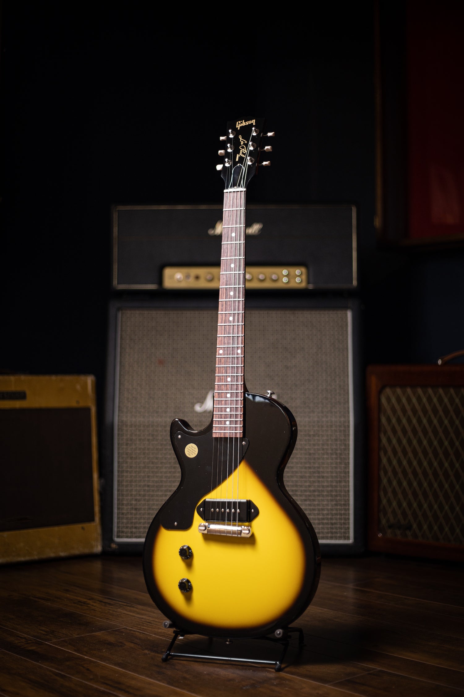 Gibson Les Paul Junior Left Handed Electric Guitar - Vintage Tobacco Burst