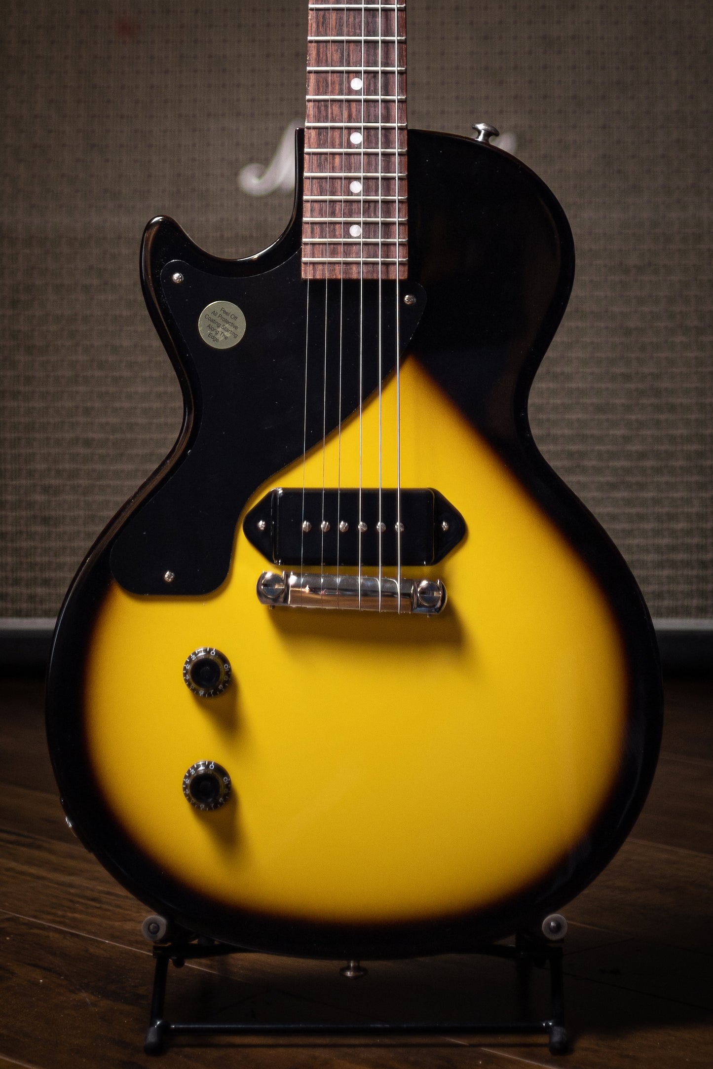 Gibson Les Paul Junior Left Handed Electric Guitar - Vintage Tobacco Burst