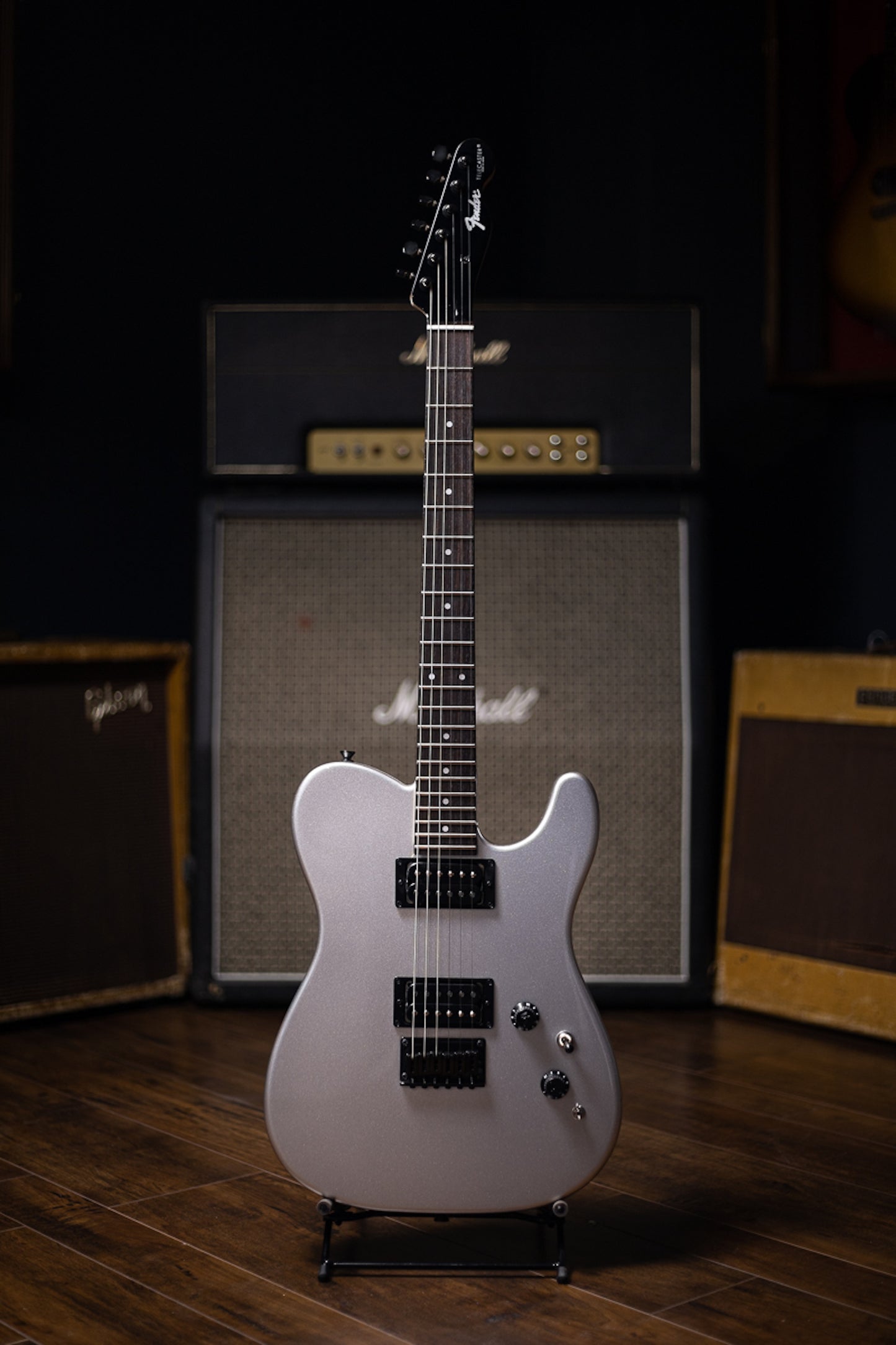 Fender Boxer Series Telecaster HH - Inca Silver