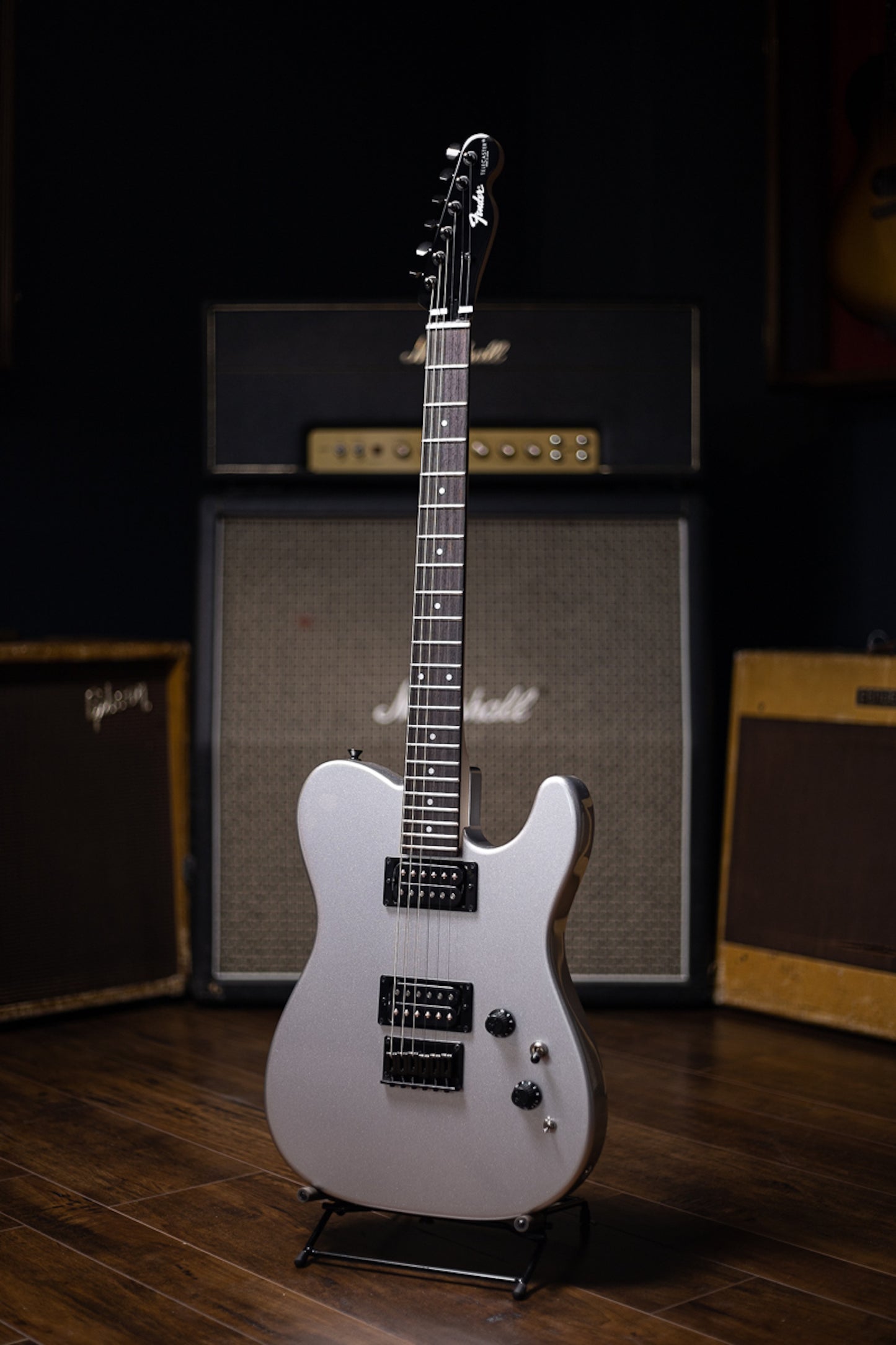 Fender Boxer Series Telecaster HH - Inca Silver