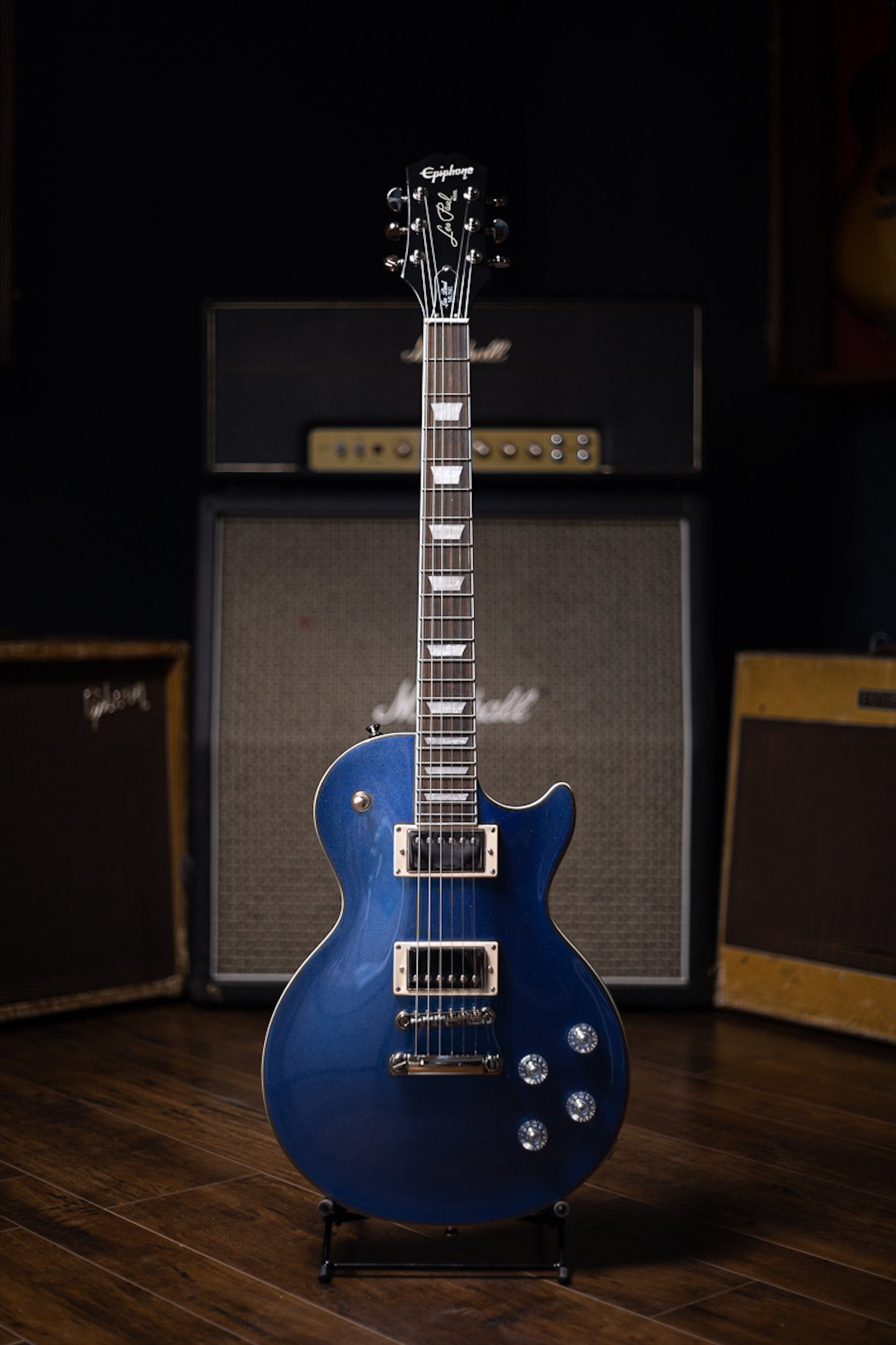 Epiphone Les Paul Muse Electric Guitar - Radio Blue Metallic
