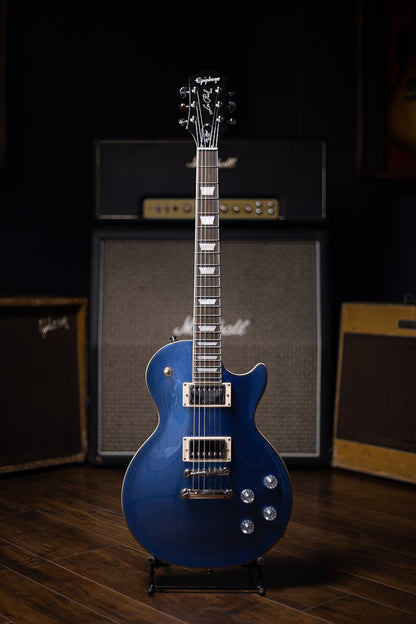 Epiphone Les Paul Muse Electric Guitar - Radio Blue Metallic