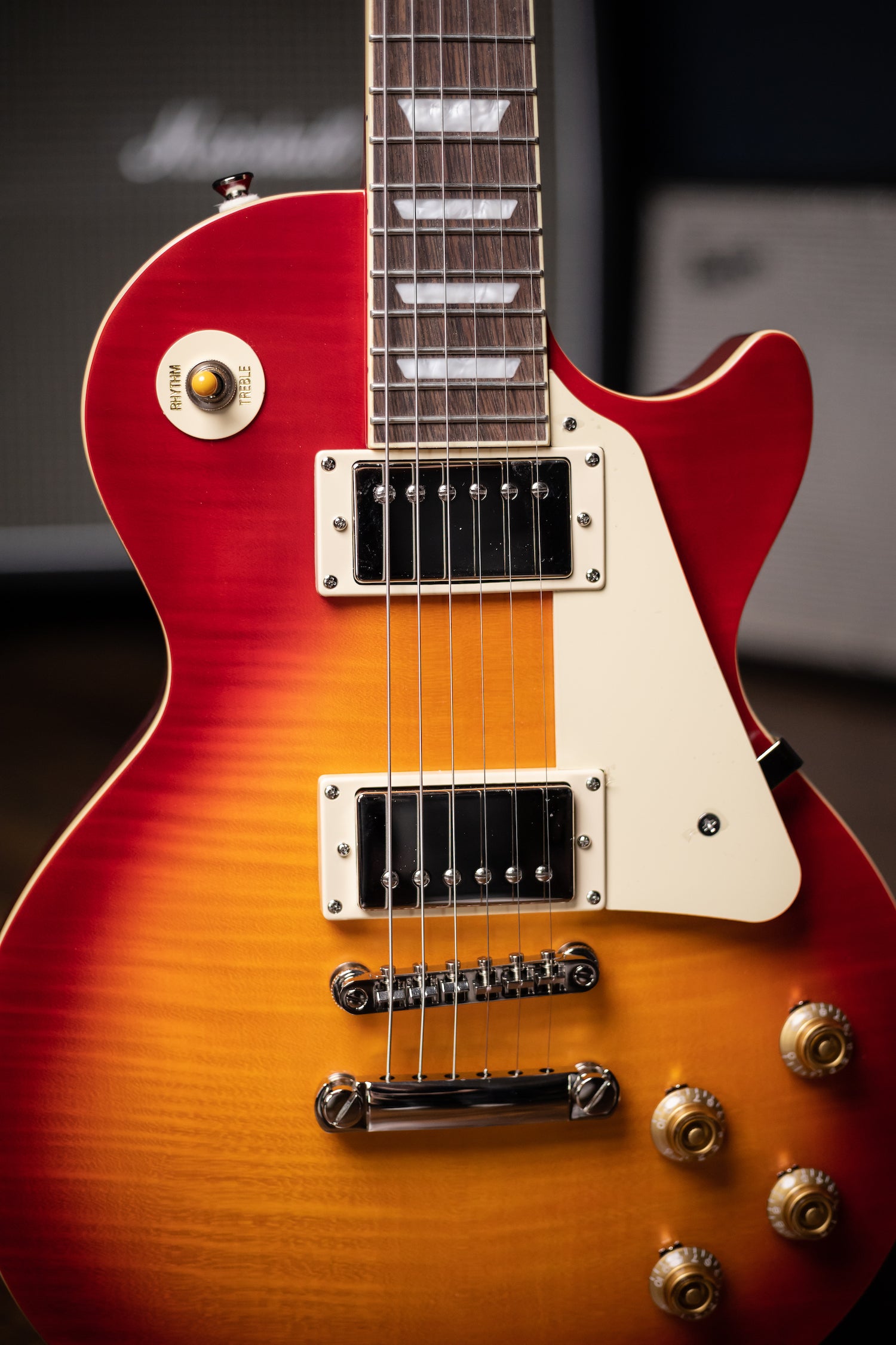 Epiphone 1959 Les Paul 60th Anniversary Plus Outfit Electric Guitar - Aged Dark Cherry Burst