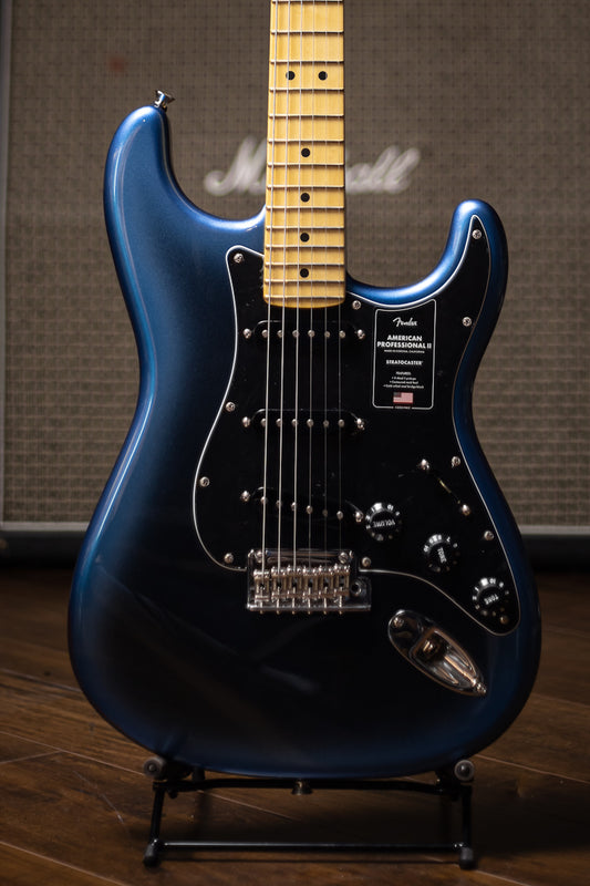 Fender American Professional II Stratocaster Electric Guitar - Dark Night