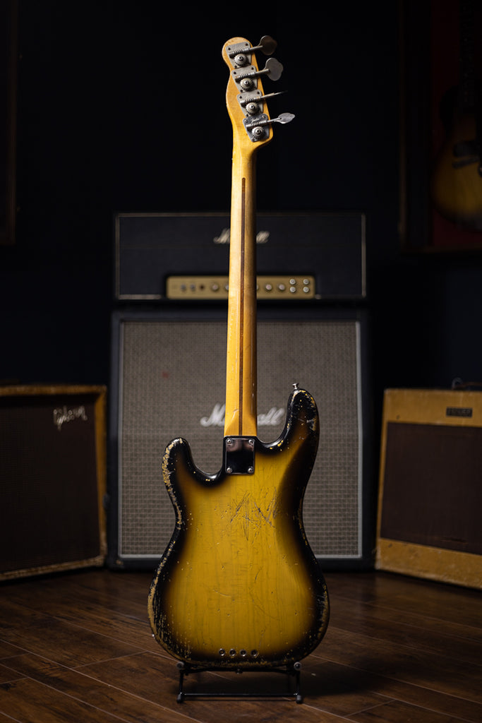 1968 Fender Telecaster Bass (1968 Neck, MJT Body, Seymour Duncan Pickups) - Sunburst Back