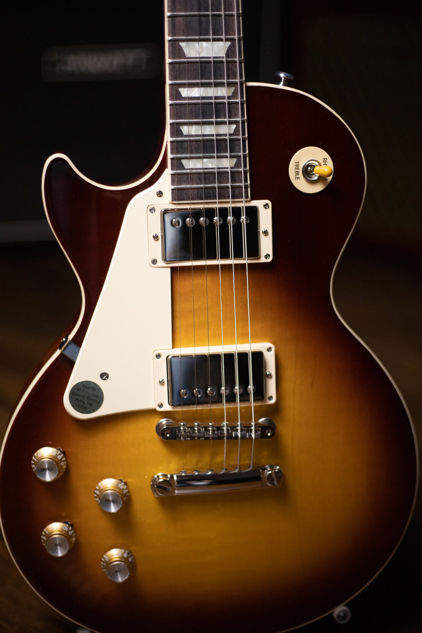 Gibson Les Paul Standard ‘60s Figured Top Left-Handed Electric Guitar - Bourbon Burst