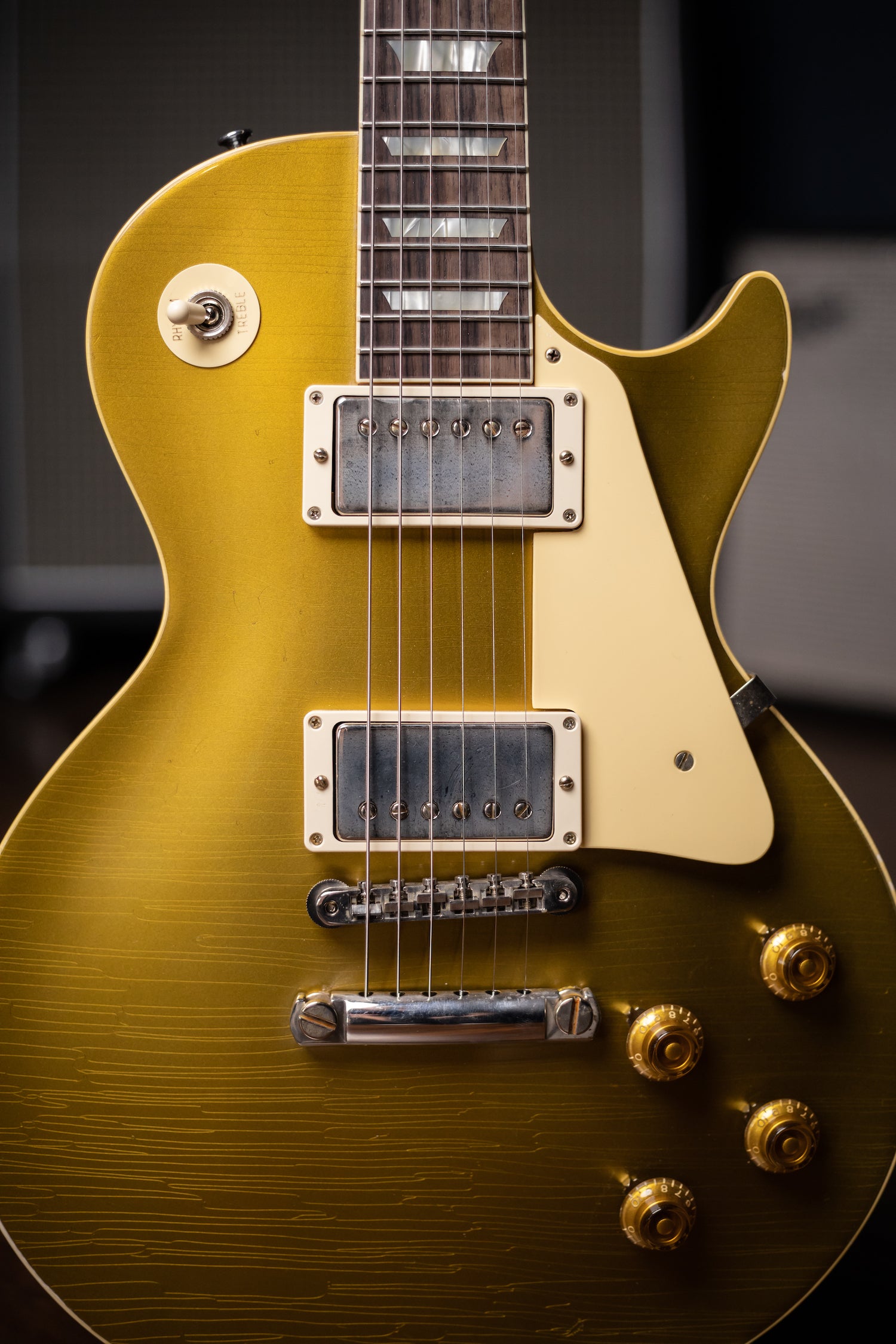 Gibson Custom Shop Murphy Lab 1957 Les Paul Reissue Light Aged Electric Guitar - Double Gold