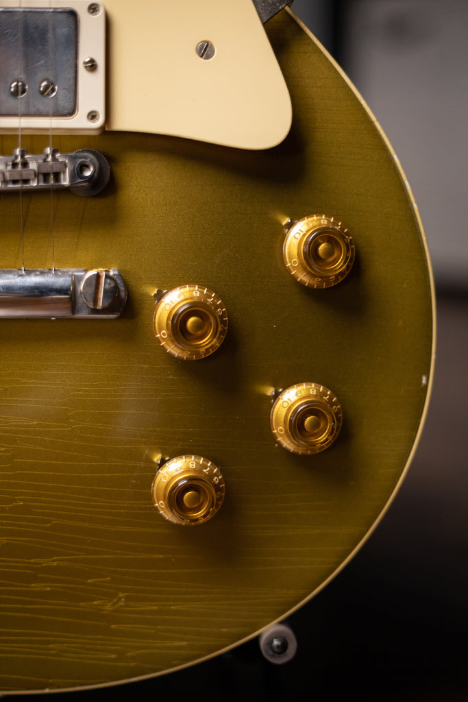 Gibson Custom Shop Murphy Lab 1957 Les Paul Reissue Light Aged Electric Guitar - Double Gold