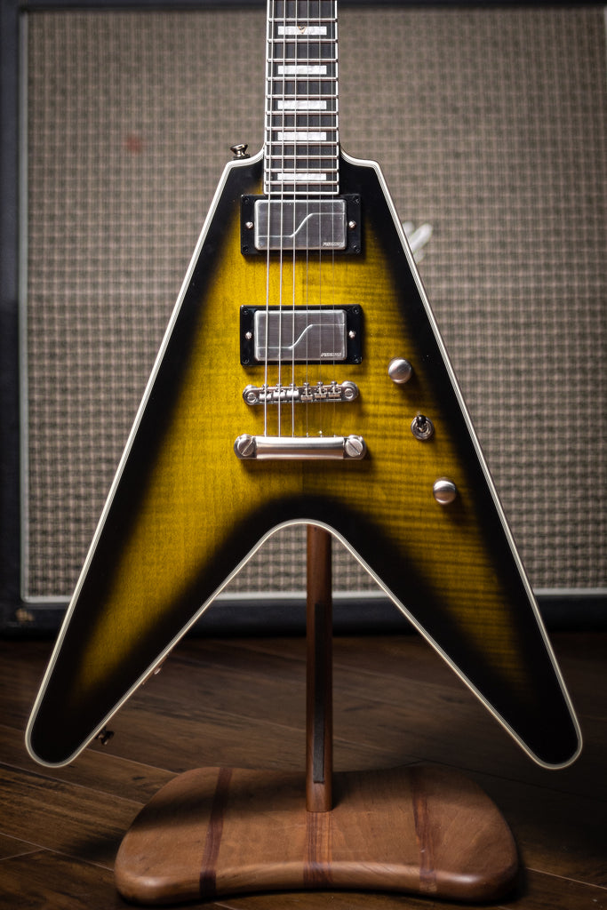 Epiphone Flying V Prophecy Electric Guitar - Yellow Tiger Aged Gloss