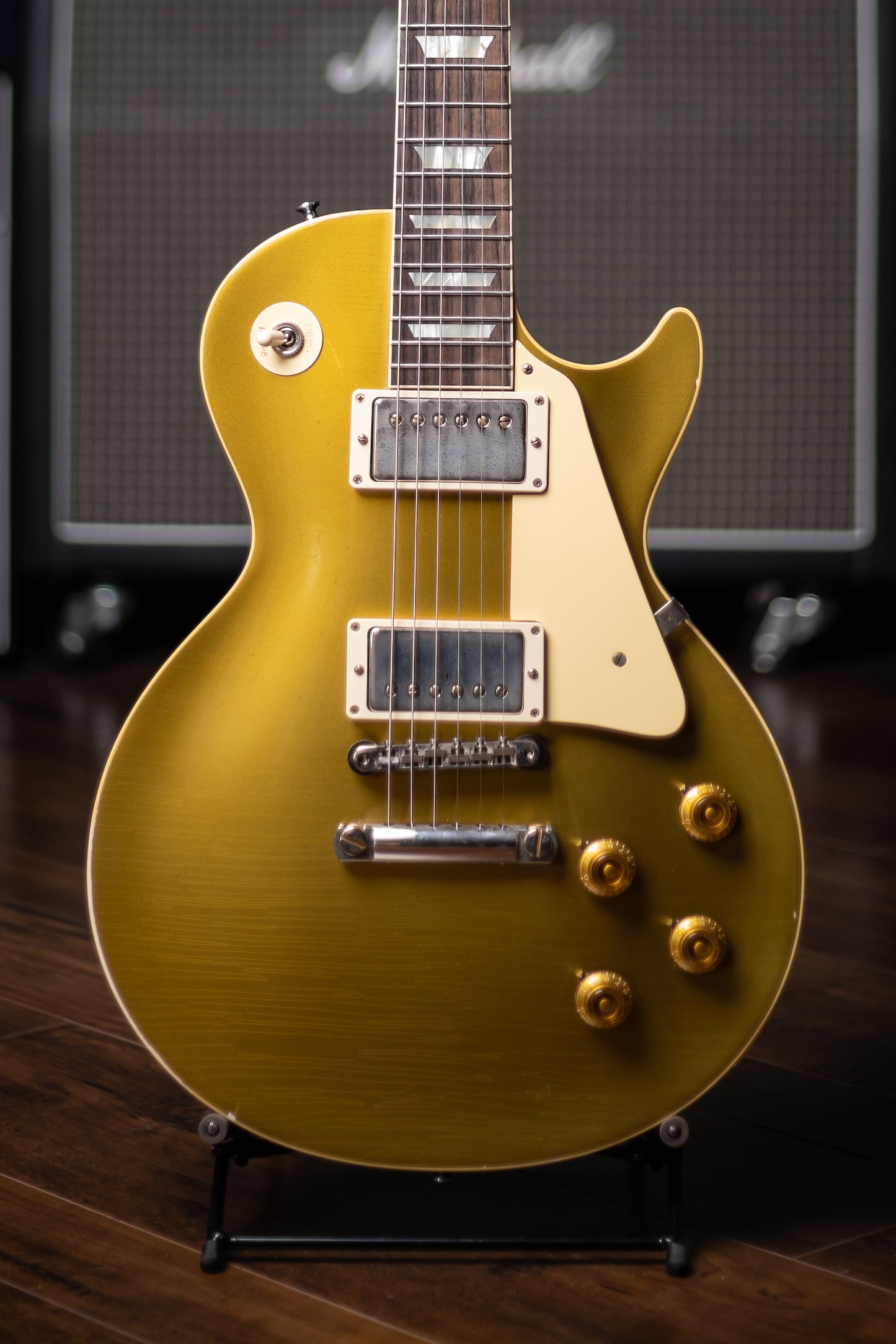 Gibson Custom Shop Murphy Lab 1957 Les Paul Reissue Light Aged Electric Guitar - Double Gold