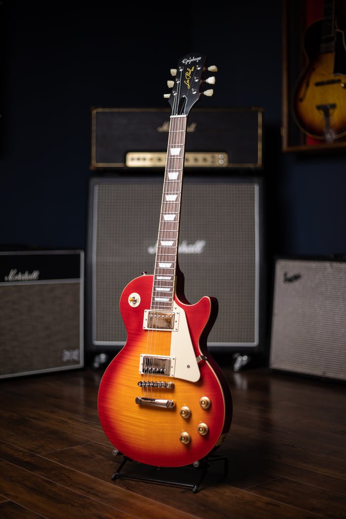 Epiphone 1959 Les Paul 60th Anniversary Plus Outfit Electric Guitar - Aged Dark Cherry Burst
