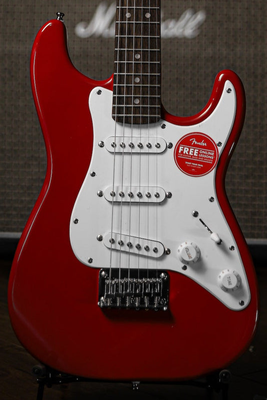 Squier Stratocaster Mini Electric Guitar - Dakota Red