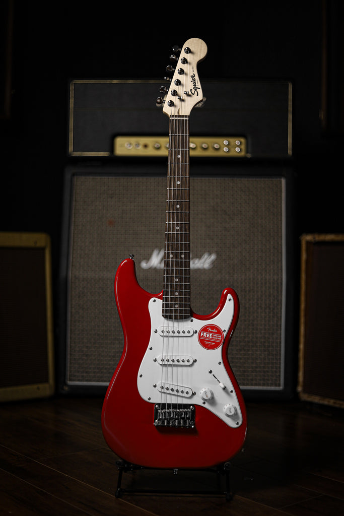 Squier Stratocaster Mini Electric Guitar - Dakota Red