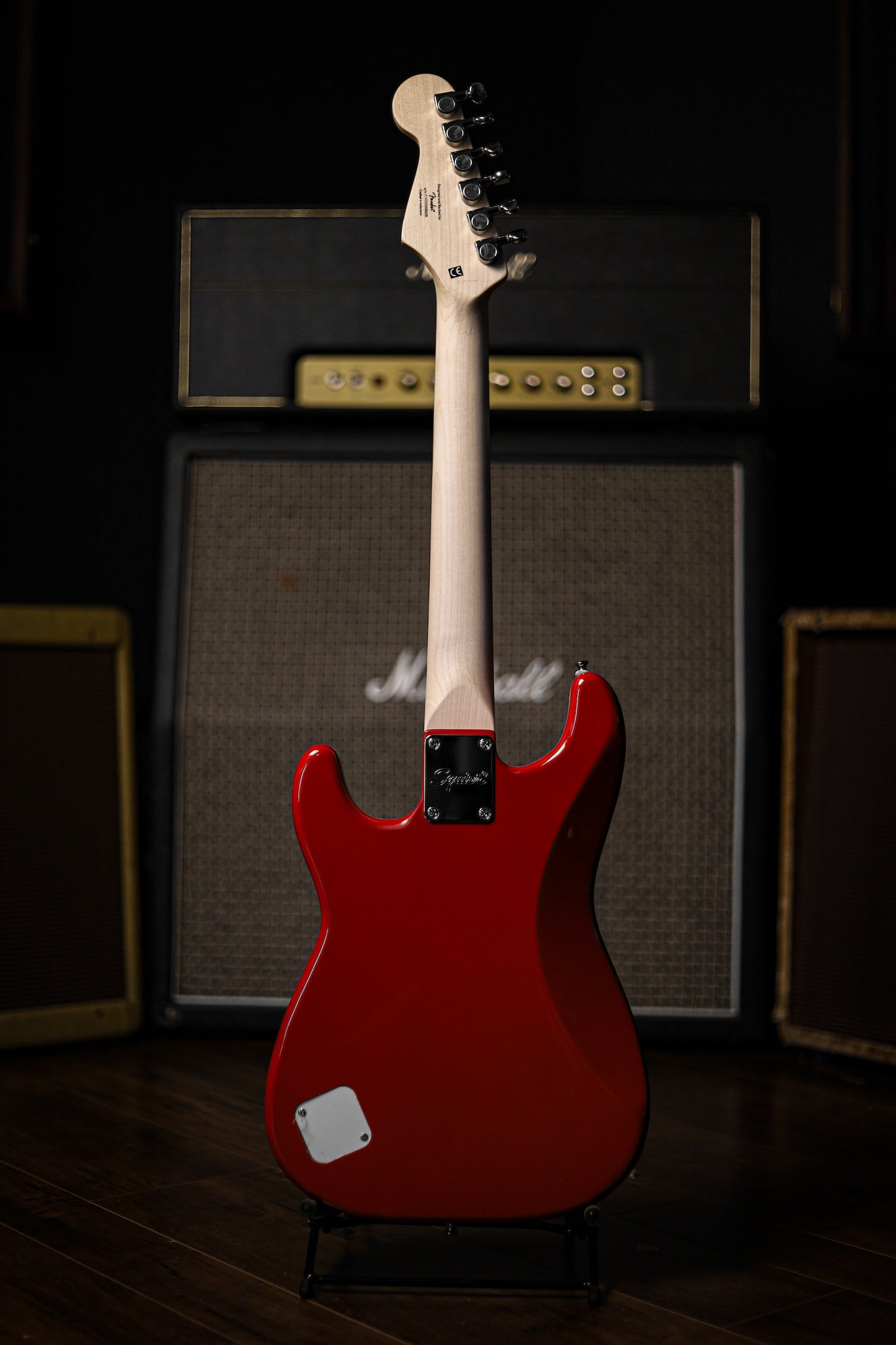 Squier Stratocaster Mini Electric Guitar - Dakota Red