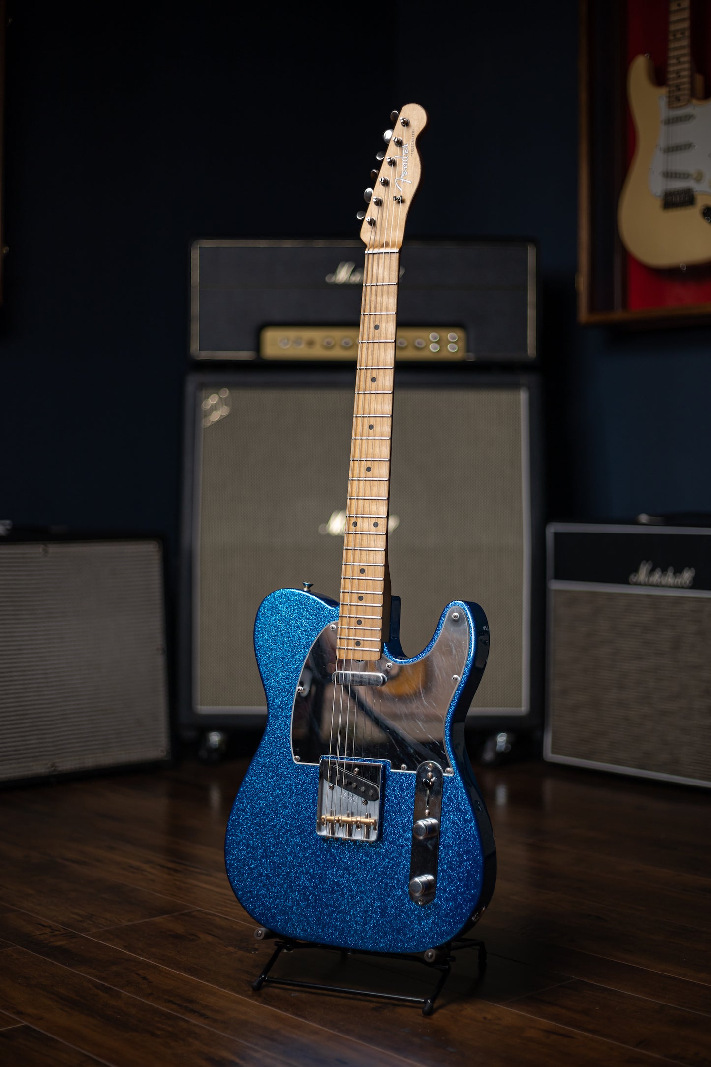 Fender J Mascis Signature Telecaster Electric Guitar - Bottle Rocket Blue Flake