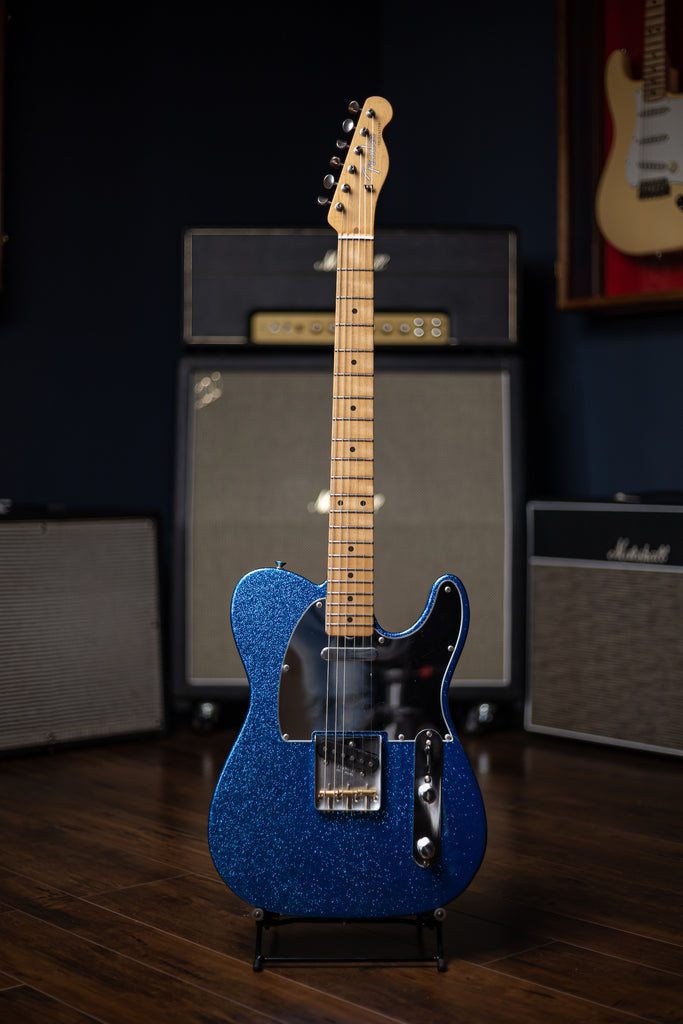 Fender J Mascis Signature Telecaster Electric Guitar - Bottle Rocket Blue Flake