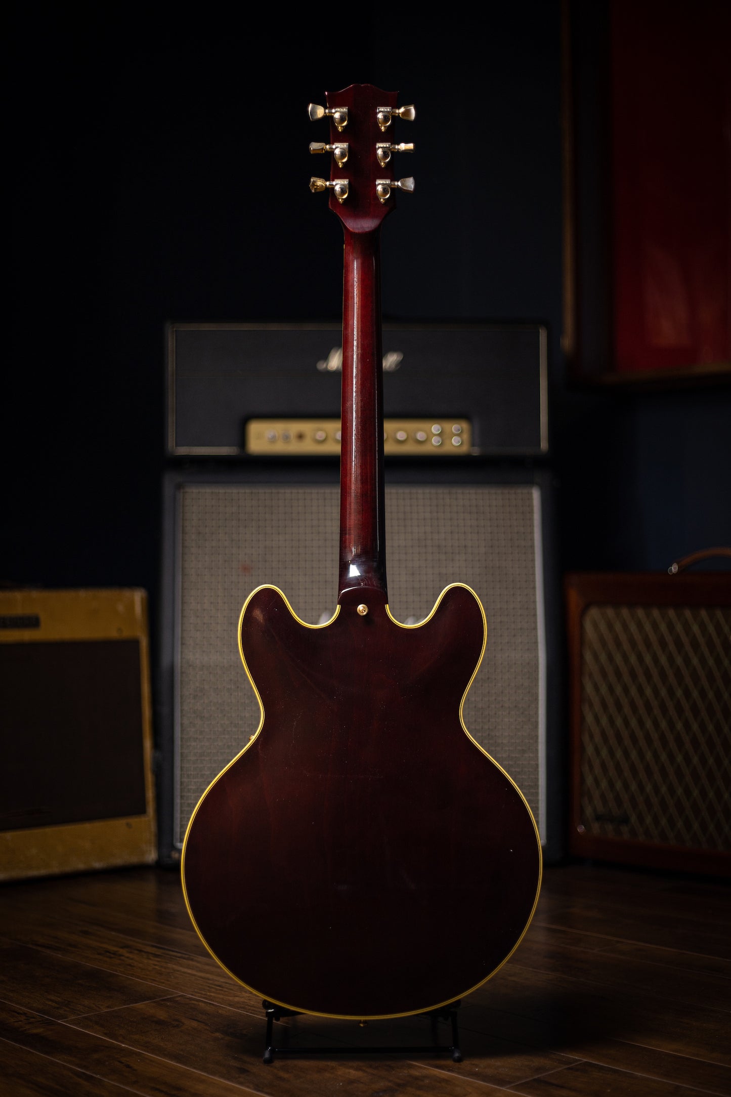 Gibson Custom Shop Chuck Berry '78 ES-335 Replica with Maestro Electric Guitar - Wine Red