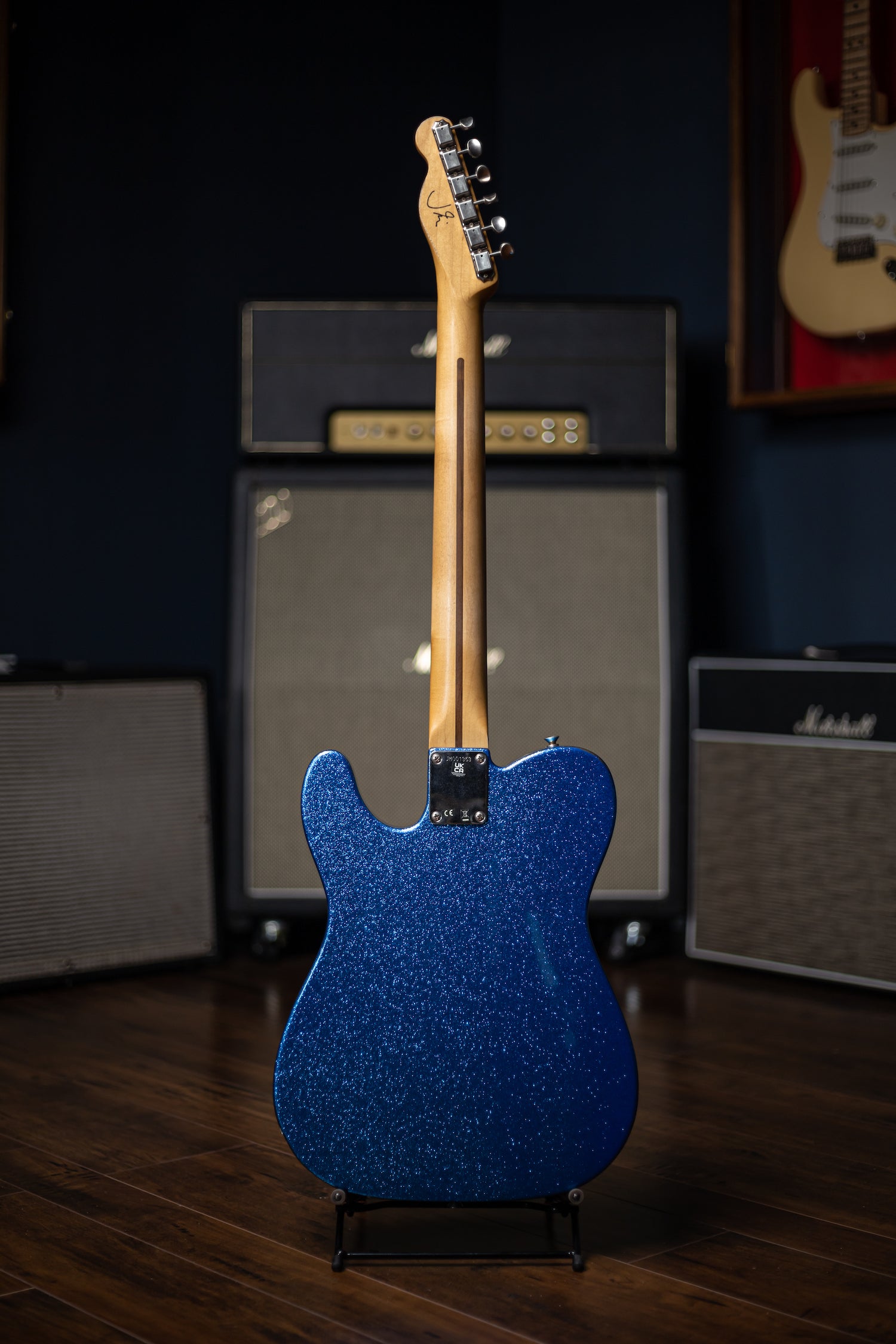 Fender J Mascis Signature Telecaster Electric Guitar - Bottle Rocket Blue Flake