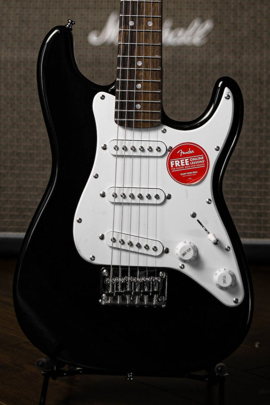 Squier Stratocaster Mini Electric Guitar - Black