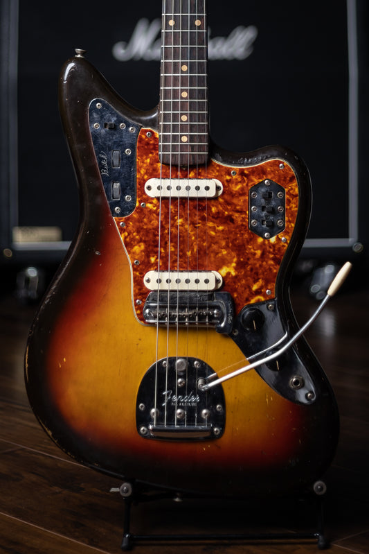1962 Fender Jaguar Electric Guitar - Sunburst