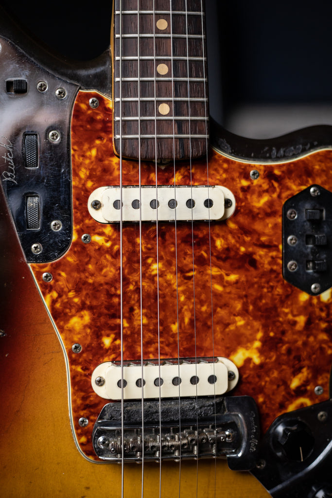 1962 Fender Jaguar Electric Guitar - Sunburst