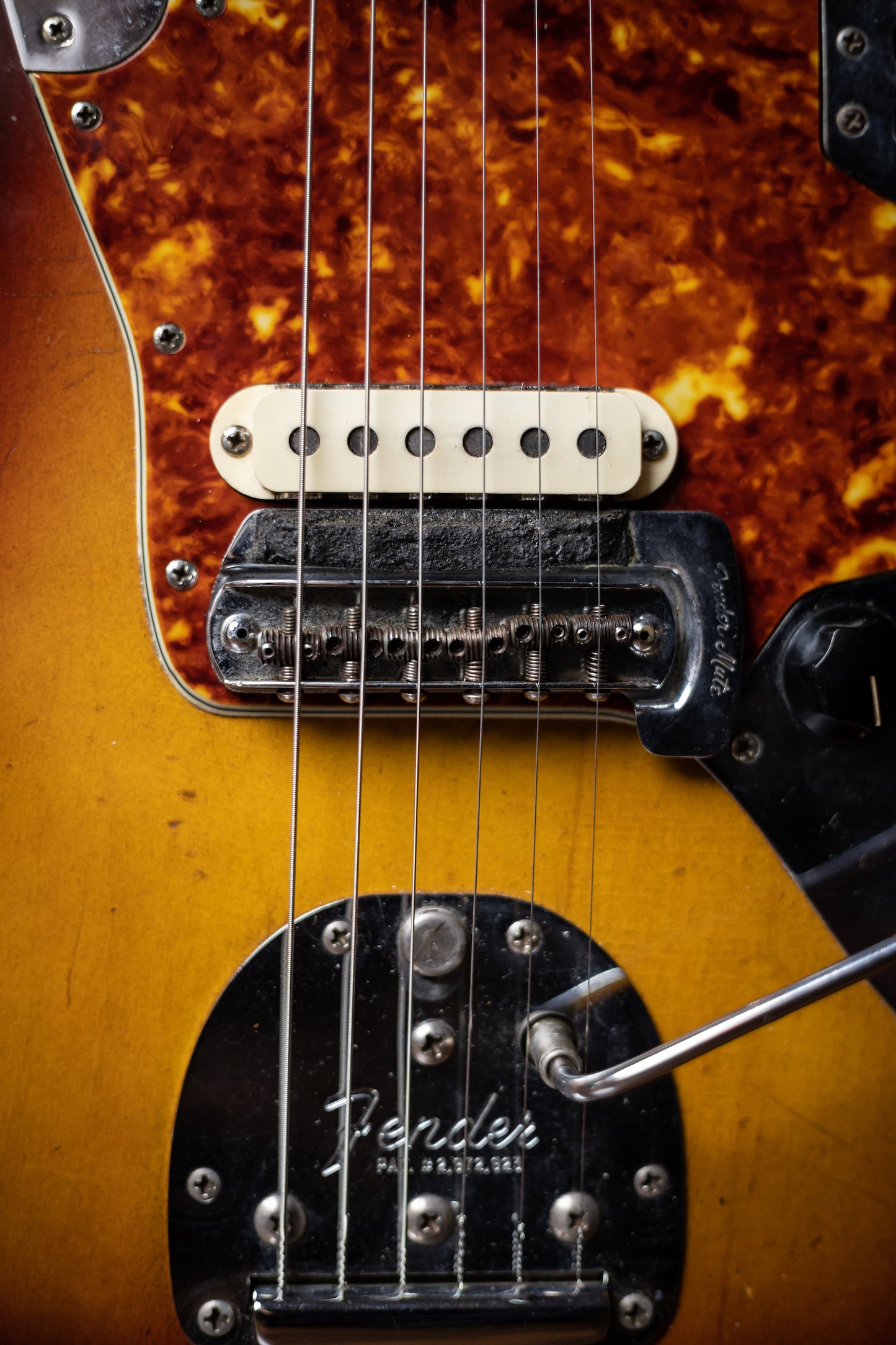 1962 Fender Jaguar Electric Guitar - Sunburst
