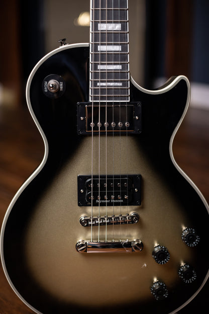 Epiphone Adam Jones Les Paul Custom Art Collection Electric Guitar - Mark Ryden’s “Veil of Bees", Antique Silverburst