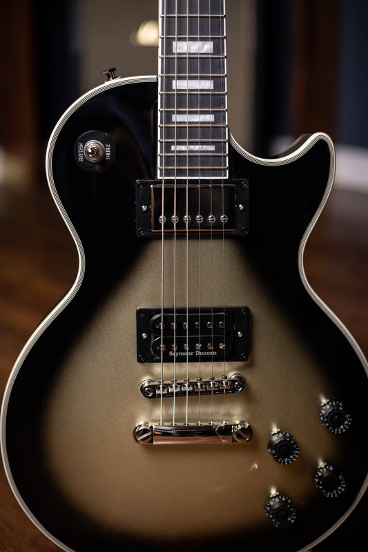 Epiphone Adam Jones Les Paul Custom Art Collection Electric Guitar - Mark Ryden’s “Veil of Bees", Antique Silverburst