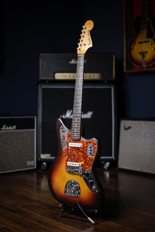 1962 Fender Jaguar Electric Guitar - Sunburst