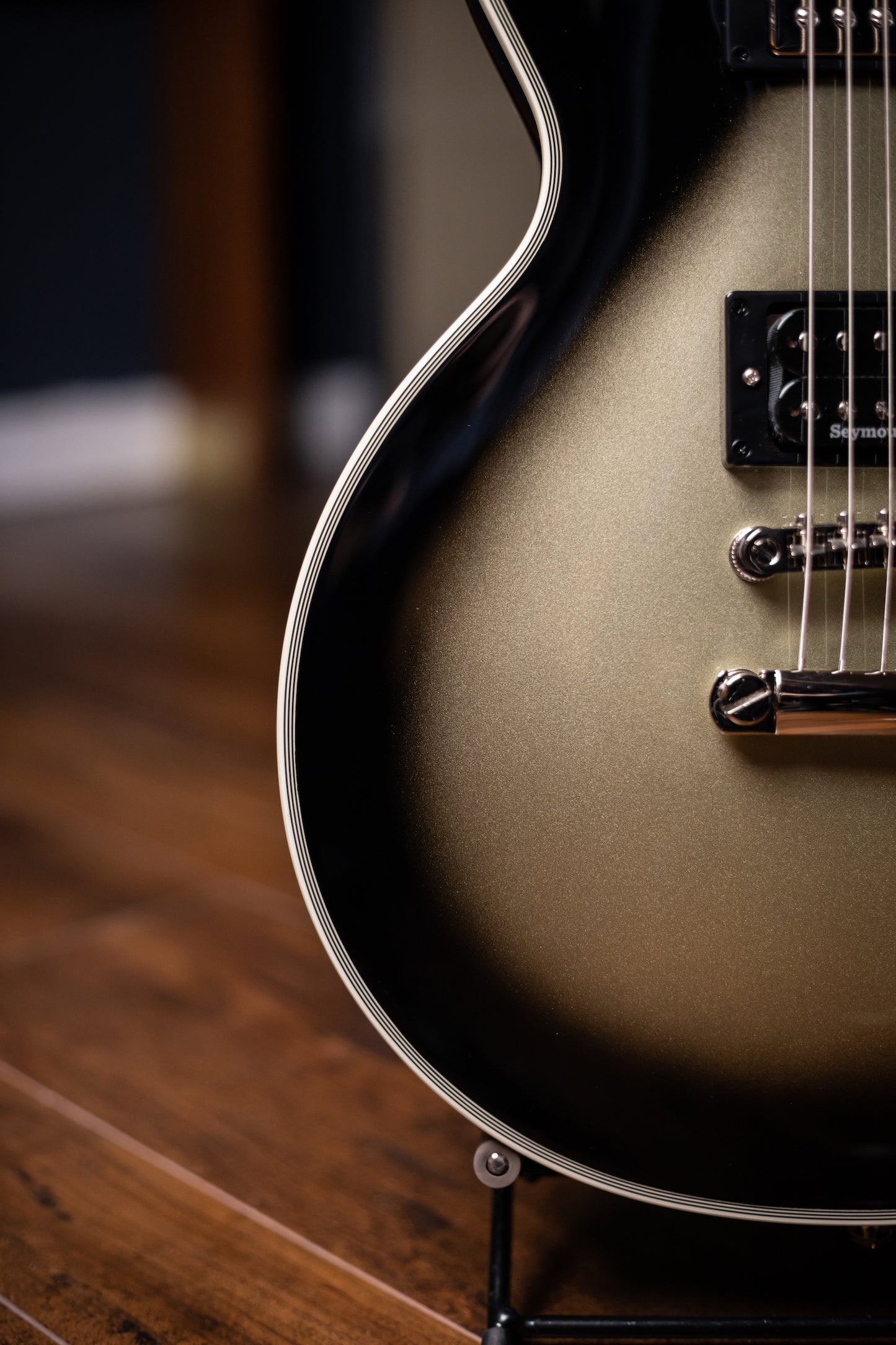 Epiphone Adam Jones Les Paul Custom Art Collection Electric Guitar - Mark Ryden’s “Veil of Bees", Antique Silverburst