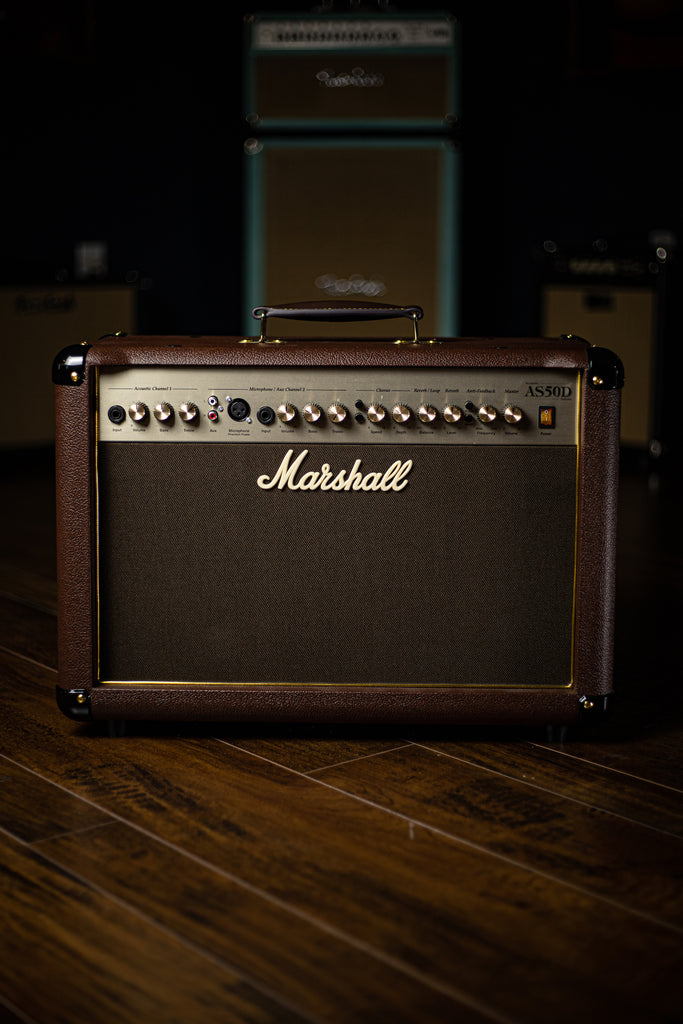 Marshall AS50D 50 watt 2x8" 2 Channel Acoustic Combo Amp