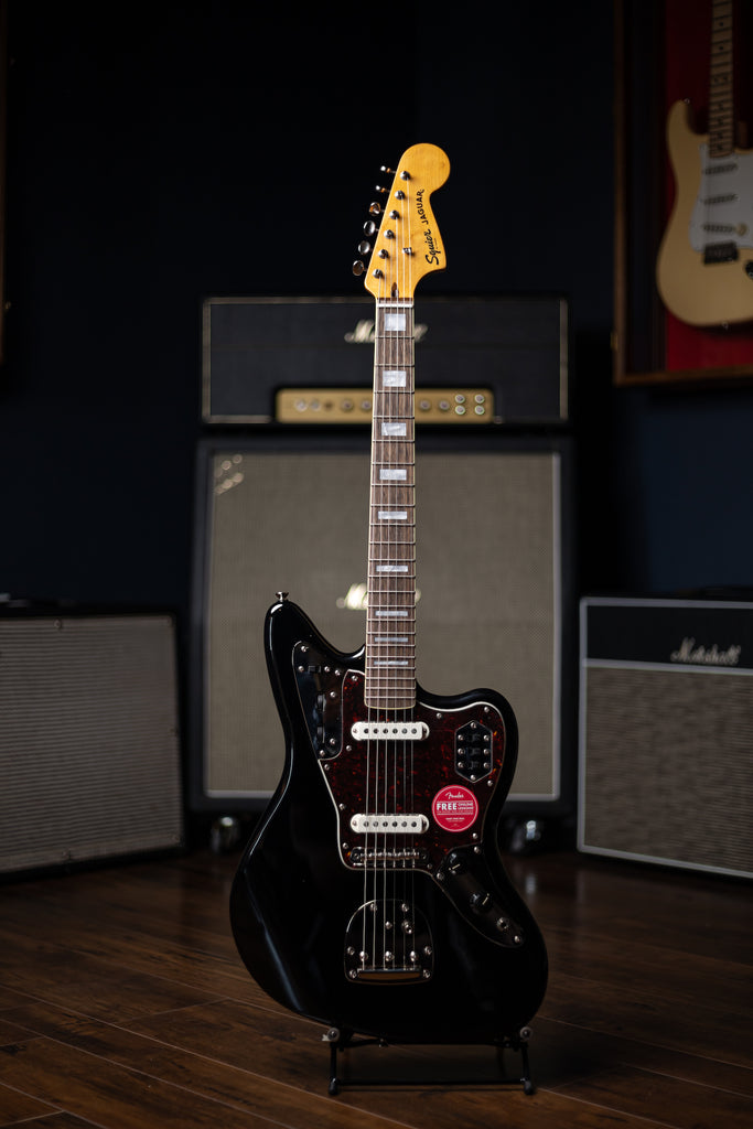 Squier Classic Vibe '70s Jaguar Electric Guitar - Black