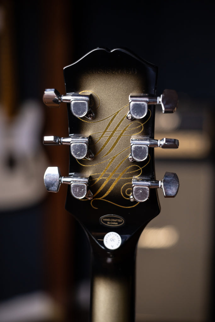 Epiphone Adam Jones Les Paul Custom Art Collection Electric Guitar - Mark Ryden’s “Veil of Bees", Antique Silverburst
