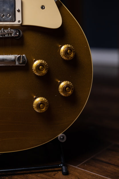 Gibson Custom Shop Murphy Lab 1957 Les Paul Standard Reissue Ultra Light Aged Electric Guitar - Double Gold