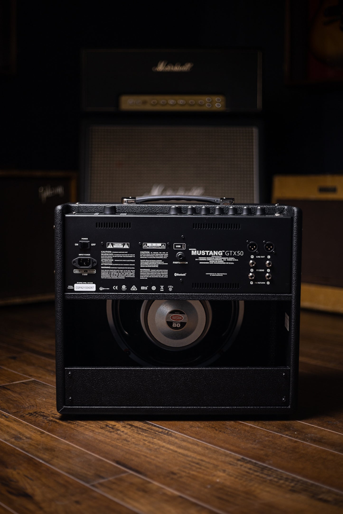 Fender Mustang GTX50 Guitar Amp - Black