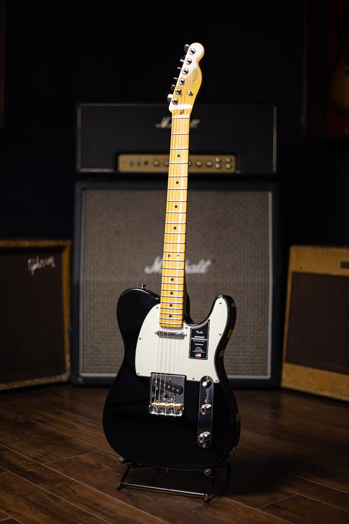 Fender American Professional II Telecaster Electric Guitar - Black