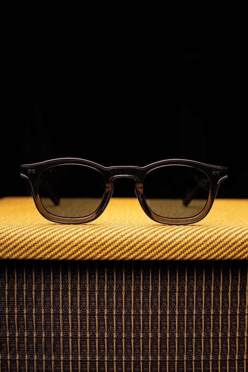 Johann Wolff Sunglasses - Carousel in Smoke w/ Blue Lenses