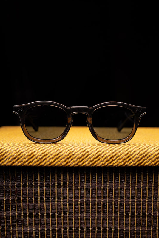 Johann Wolff Sunglasses - Carousel in Smoke w/ Blue Lenses