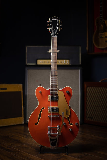 Gretsch G5622T Electromatic Center Block Doublecut with Bigsby Electric Guitar - Orange Stain