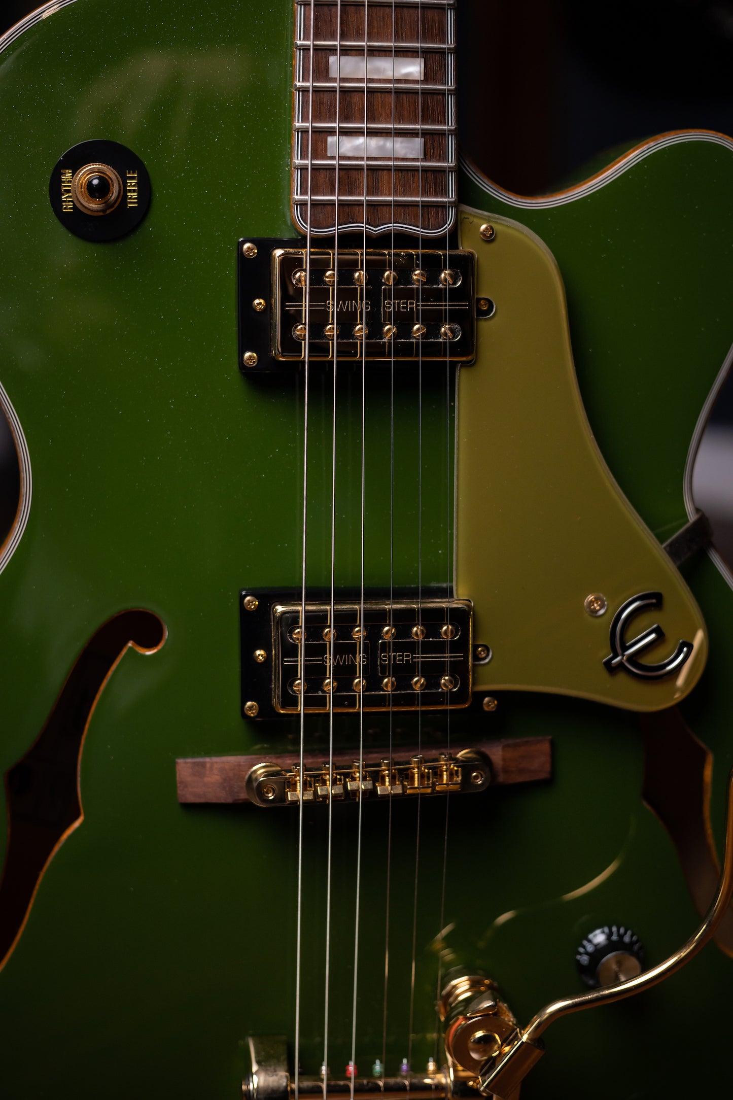 Epiphone Emperor Swingster Electric Guitar - Forest Green Metallic