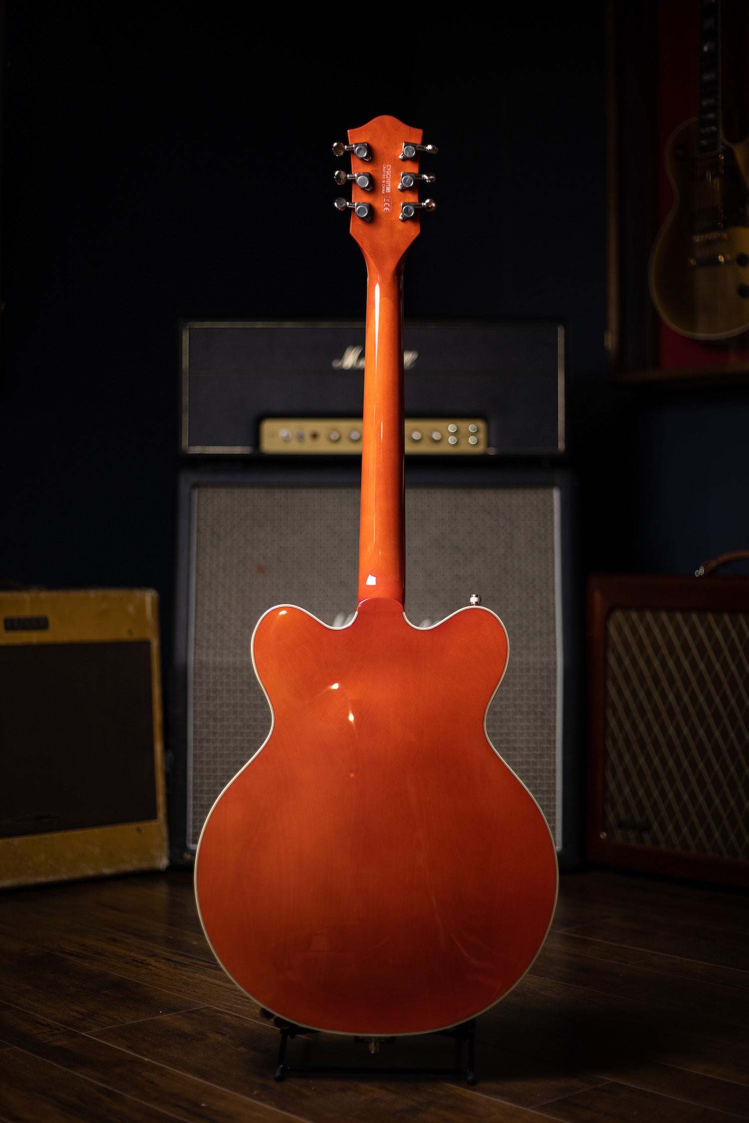Gretsch G5622T Electromatic Center Block Doublecut with Bigsby Electric Guitar - Orange Stain