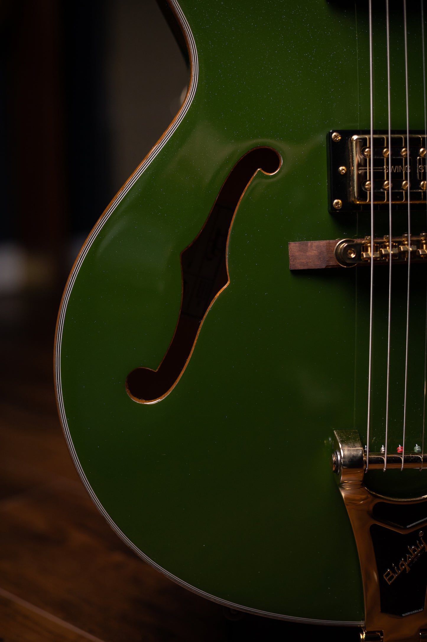 Epiphone Emperor Swingster Electric Guitar - Forest Green Metallic