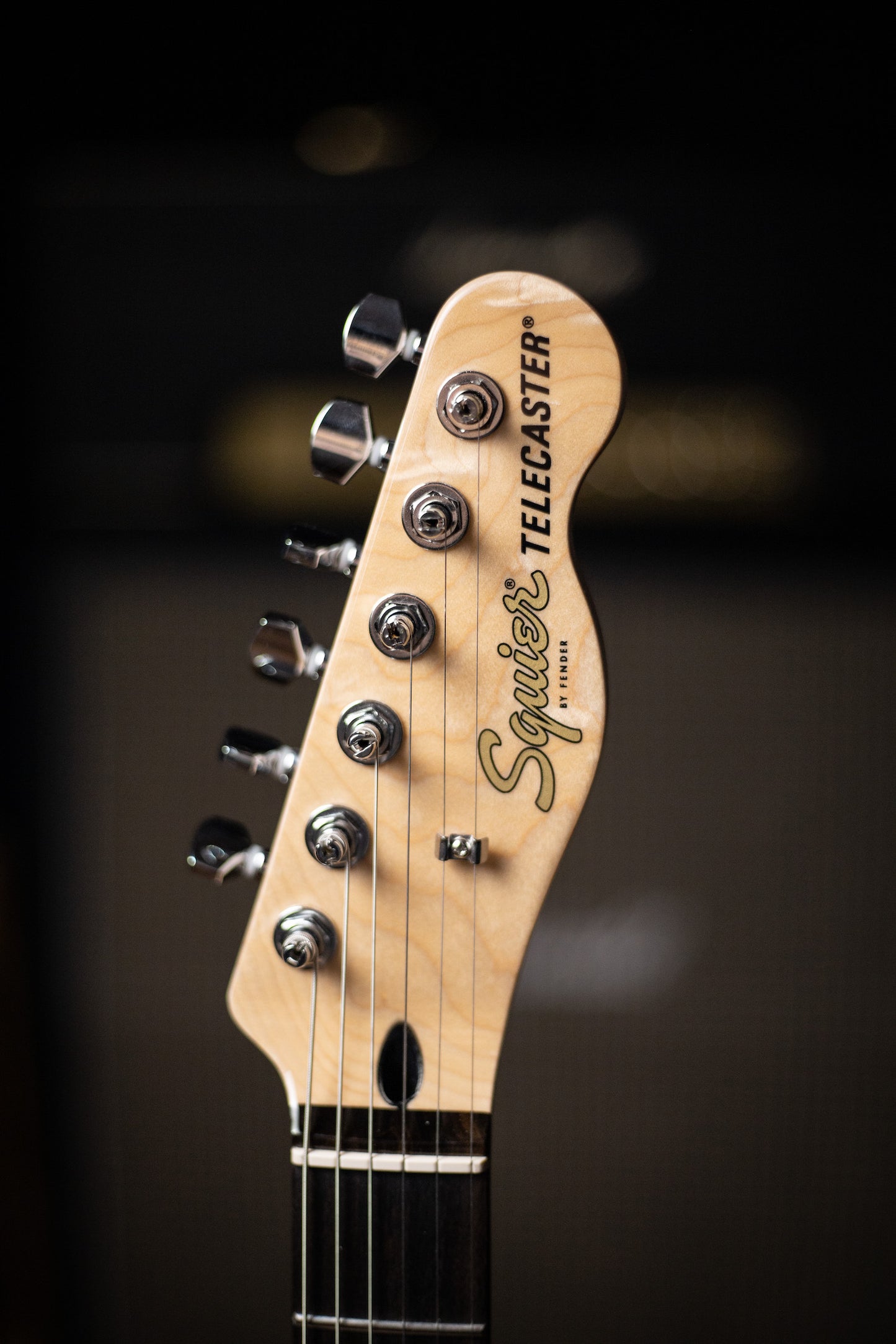 Squier Affinity Series Deluxe Telecaster Electric Guitar - Charcoal Frost Metallic
