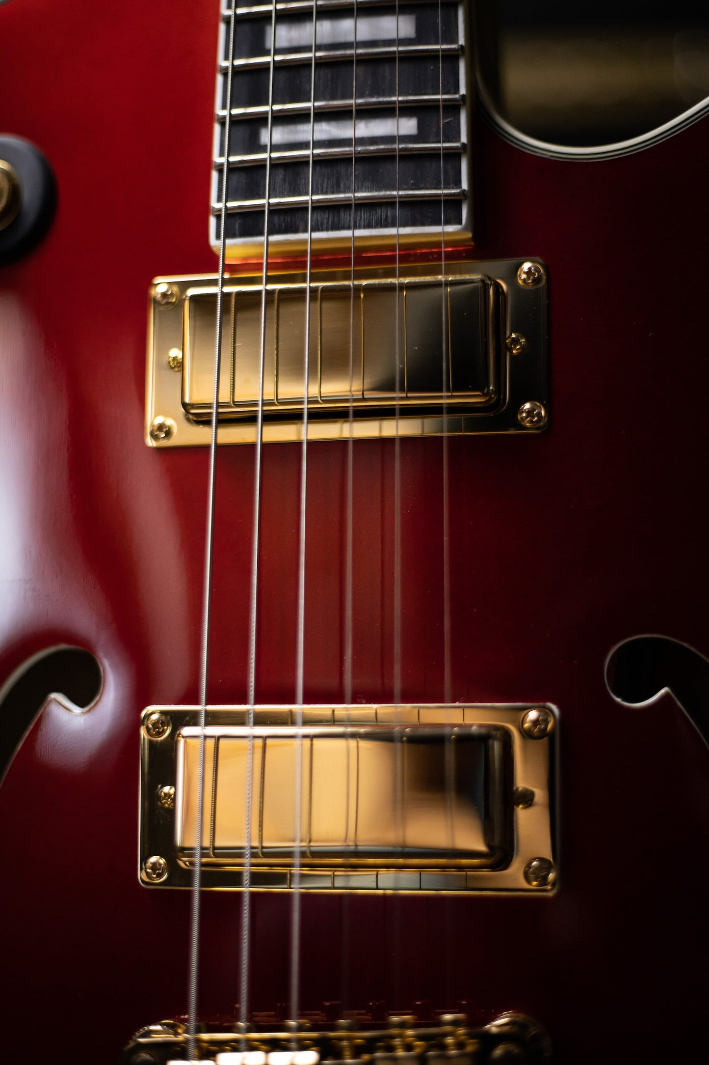 Epiphone Uptown Kat ES Electric Guitar - Ruby Red Metallic