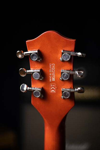 Gretsch G5622T Electromatic Center Block Doublecut with Bigsby Electric Guitar - Orange Stain